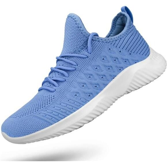 Feethit Womens Slip On Walking Shoes Lightweight Non Slip Running Gym Sneakers - Picture 1 of 7